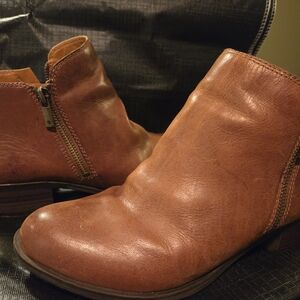 Lucky Brand Brown Ankle Boots